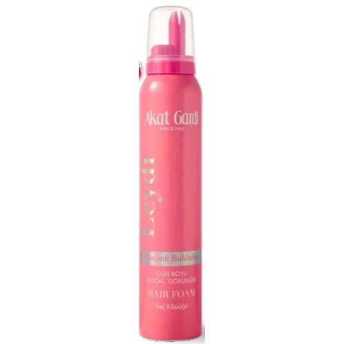 Akat Gardi Saç Köpüğü Hacimli Bukleler Leydi 200Ml Pembe
