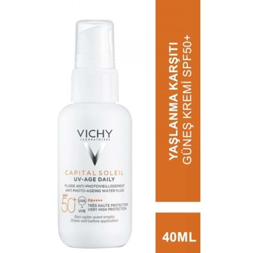 Vichy Capital Soleil UV-Age Daily Spf50+ Güneş Kremi 40 mL