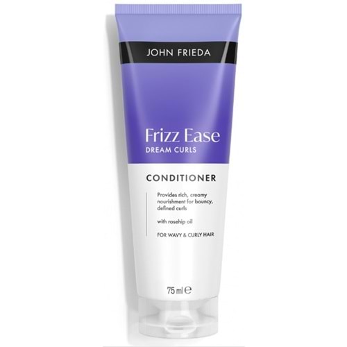John Frieda Dalgalı ve Kıvırcık Saçlar İçin Saç Kremi 75mL