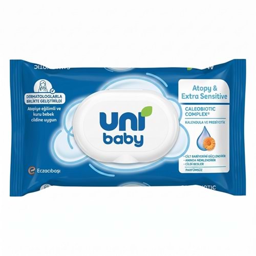 Uni Baby Atopi ve Ekstra Sensitive Islak Mendil 40Lı