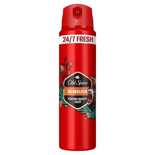 Old Spice Bearglove Sprey Deodorant 150 mL