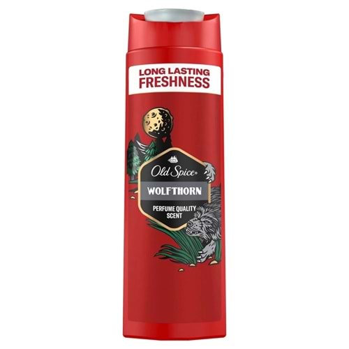 Old Spice Wolfthorn Duş Jeli ve Şampuan 400 mL
