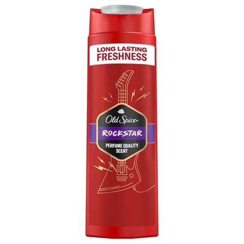 Old Spice Rockstar Duş Jeli ve Şampuan 400 mL