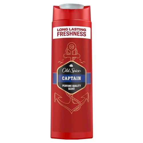 Old Spice Captain Duş Jeli ve Şampuan 400 mL