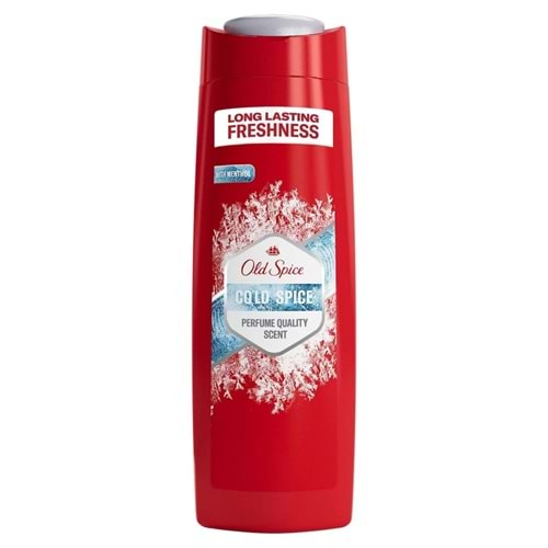 Old Spice Cold Spice Duş Jeli ve Şampuan 400 mL