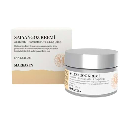 Markazen Salyangoz Kremi 50 mL