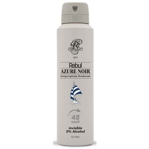 Rebul Deodorant Azure Noir 150Ml Erkekler İçin