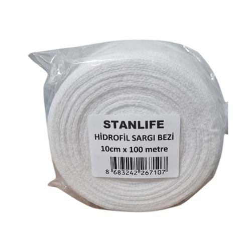 Stanlife Hidrofil Sargı Bezi 10 cm x 100 mt