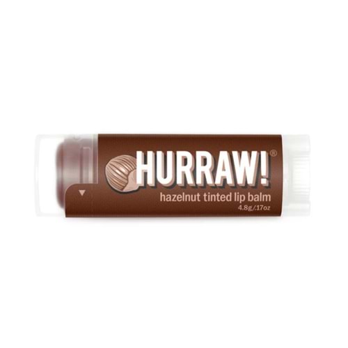 Hurraw Hazelnut Tinted Lip Balm 4,8 gr (Fındık)