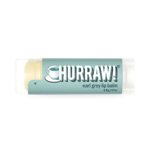 Hurraw Earl Grey Lip Balm 4,8 gr (Eary Grey Çay)