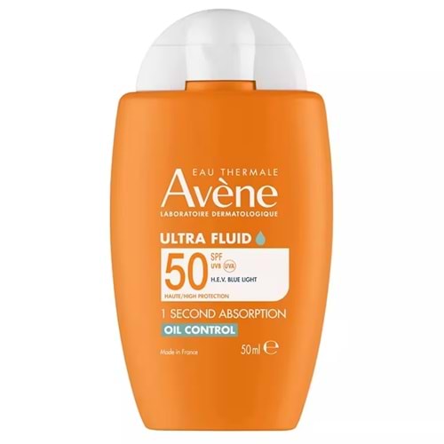 Avene Ultra Fluid Oil Control SPF50 Normal ve Karma Ciltler İçin Güneş Kremi 50 mL