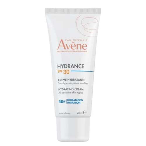 Avene Hydrance SPF30 Hydrating Cream Hassas Ciltler için Nemlendirici Krem 40 mL