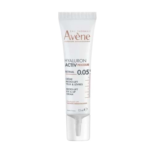 Avene Hyalurun Activ Procedure Sıkılaştırıcı ve Kırışıklık Karşıtı Göz ve Dudak Kremi 15 mL