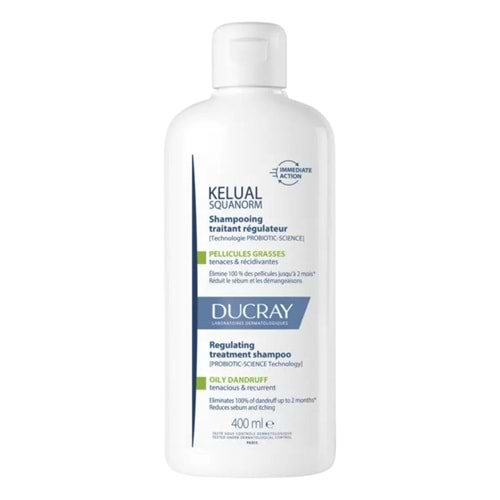 Ducray Kelual Squanorm Arındırıcı Etkili Kepek Şampuanı 400 mL