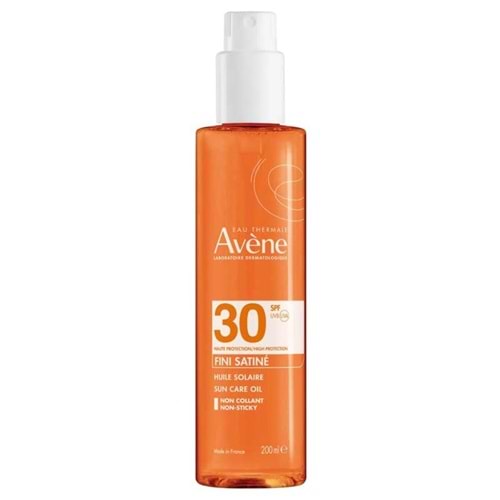 Avene Sun Care SPF30 Yapışkan His Bırakmayan, Suya Dayanıklı Güneş Koruyucu 200 mL