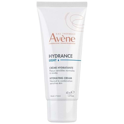 Avene Hydrance Light Normal, Karma ve Hassas Ciltler için Nemlendirici Krem 40 mL