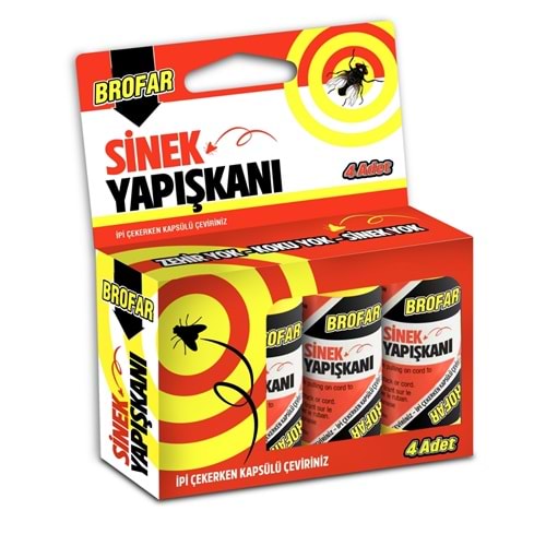 Brofar Sinek Yapışkanı 4 Adet Tüp