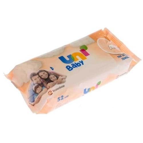 Uni Baby Islak Mendil 52li Aile