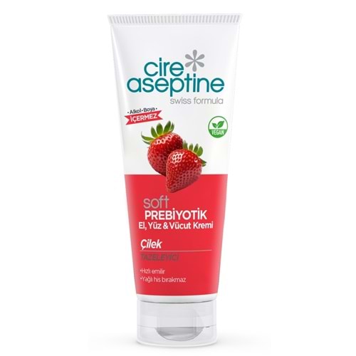 Cire Aseptine Prebiyotik Soft Çilek Tazeleyici 200 mL Tüp