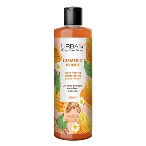 Urban Care Turmeric Honey Cilt Tonu Eşitleyici ve Aydınlatıcı Duş Jeli 500 mL