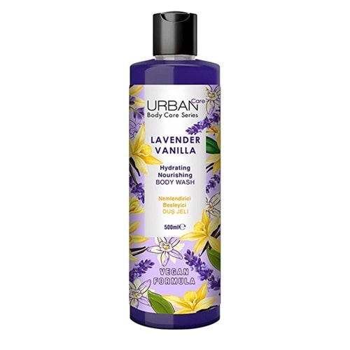 Urban Care Lavender & Vanilla Yenileyici ve Pürüzsüzleştirici Duş Jeli 500 ml