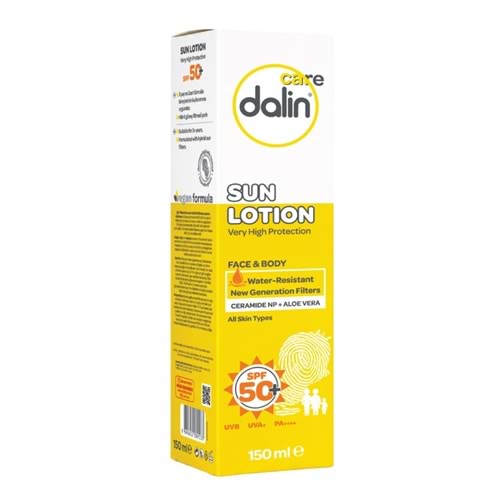 Dalin Care Sun Lotion SPF50+ Güneş Losyonu 150 mL