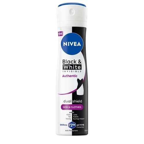 Nivea Deodorant Woman B&W Invisible Authentic 150 mL