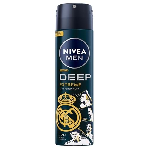 Nivea Deodorant Men Deep Extreme 150 mL, Special Edition