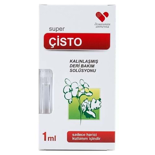 Çisto Nasır, Siğil & Et Benleri için Deri Bakım Solüsyonu 1 mL