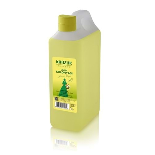 Kanzuk Limon Kolonyası 1 Litre, Bidon