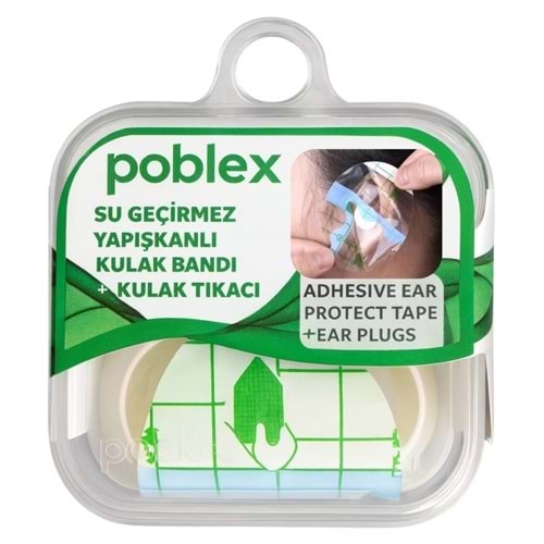 Poblex Kulak Bandı + Kulak Tıkacı