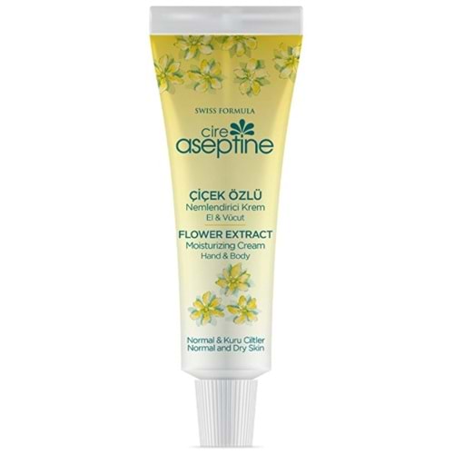 Cire Aseptine Çiçek Özlü Tüp Krem 50mL