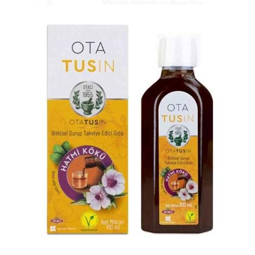 Otacı OtaTusin Bitkisel Şurup Takviye Edici Gıda 100Ml