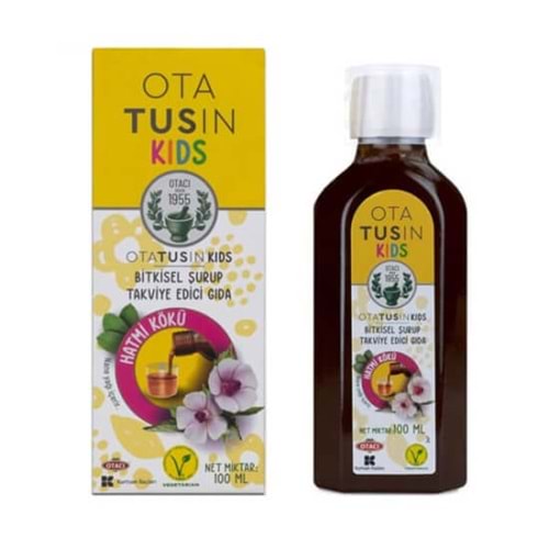 Otacı OtaTusin Kids Bitkisel Şurup Takviye Edici Gıda 100Ml