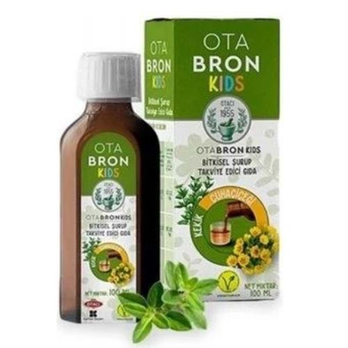 Otacı OtaBron Kids Bitkisel Şurup Takviye Edici Gıda 100Ml