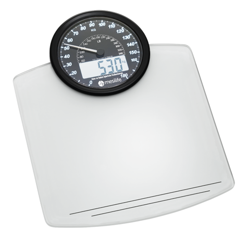 Mesilife DB8278 Dijital ve Kadranlı Baskül, 180 kg Kapasiteli