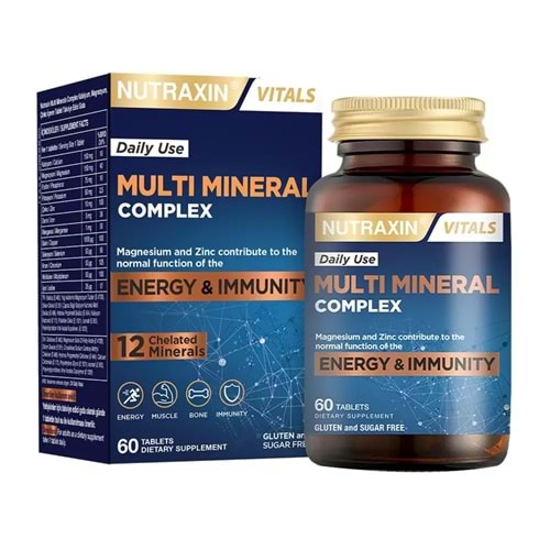 Nutraxin Multi Mineral Complex 60 Tablet