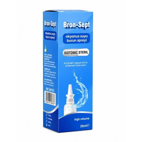 Alldermo Bron-Sept Okyanus Suyu Burun Spreyi 25 mL