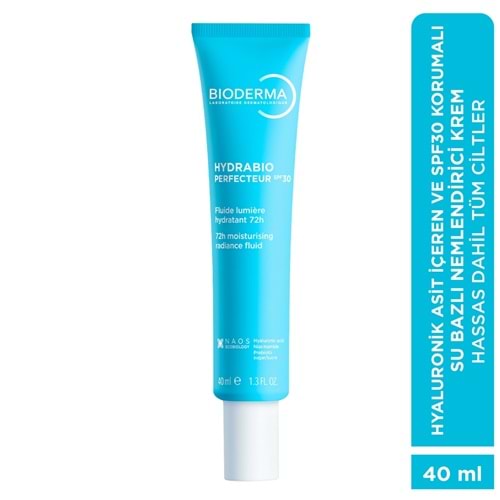 Bioderma Hydrabio Perfecteur SPF30 Tüm Ciltler için Krem 40 mL