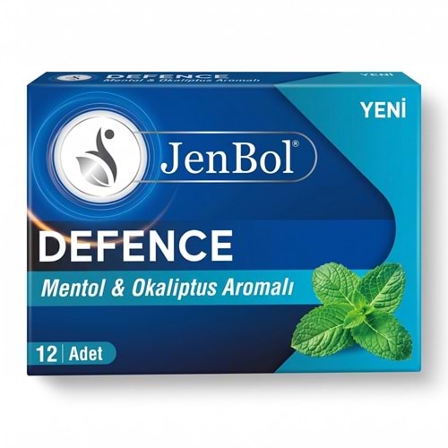 Jenbol Defence Pastil, Mentol + Okaliptüs 12li