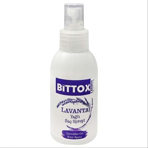 Bittox Lavanta Yağlı Saç Spreyi 100 mL