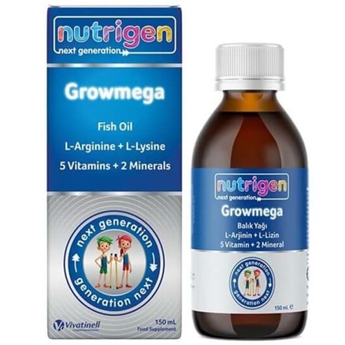 Nutrigen Next Generation Growmega Şurup 150Ml