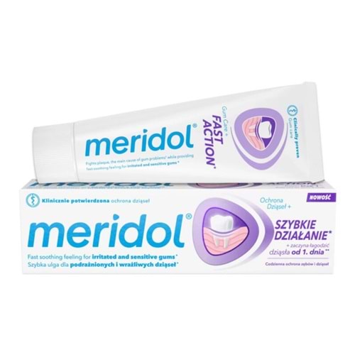 Meridol Hızlı Etkili Diş Macunu 75 mL