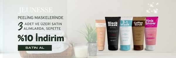 Jeunesse Maskelerde 3 adet ve üzeri satın alımda %10 İndirim!