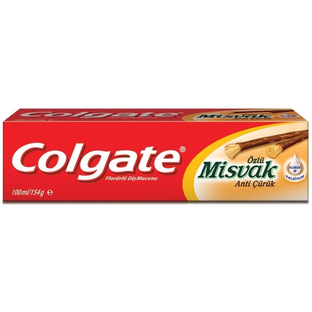 Colgate Diş Macunu Mısvak Anti Çürük 100Ml