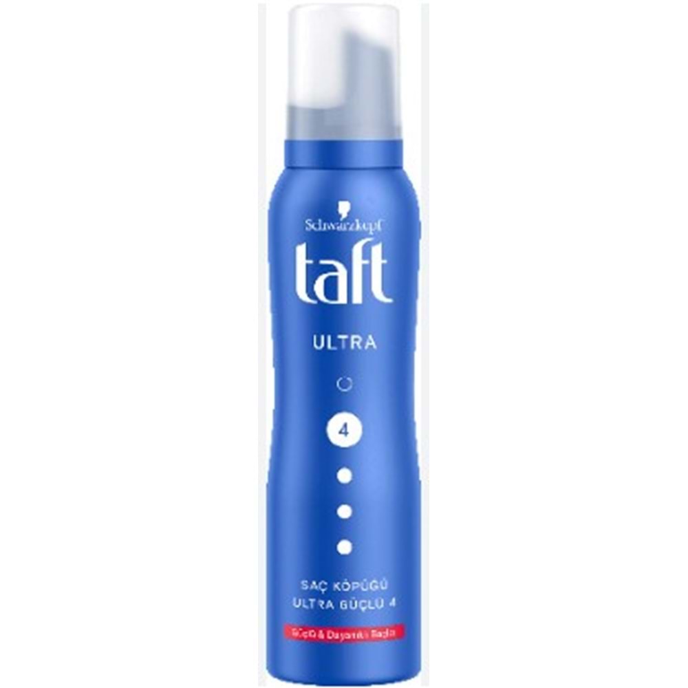 Taft Saç Köpügü Ultra No:4 150Ml Mavı