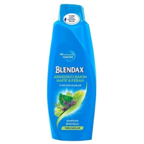 Blendax Bitki Özlü / Yağlı Saçlar Arındırıcı Şampuan 500Ml