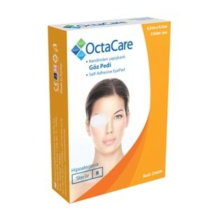 Octacare Yapışkanlı Göz Pedi 5Lı