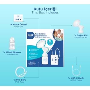 Wee Elektrikli Göğüs Pompası 444