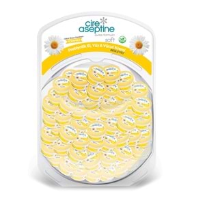 Cire Aseptine Soft Krem Papatya 30 mL - Fanus 50'li